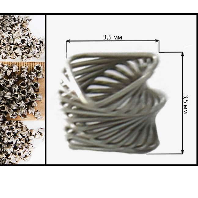 Spiral-prismatic-packing-SPP-3.5x3.5x0.24-mm-for-distillation-stainless-steel